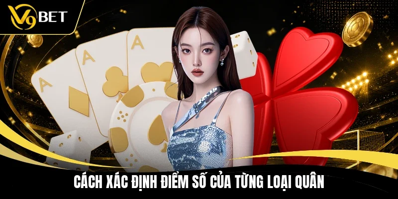 Cách xác định điểm số của từng loại quân