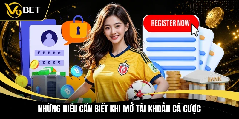 Những điều cần biết khi mở tài khoản cá cược