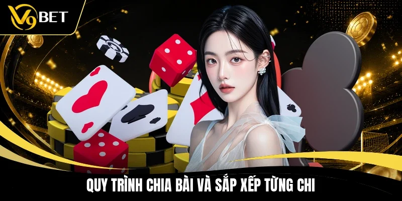 Quy trình chia bài và sắp xếp từng chi